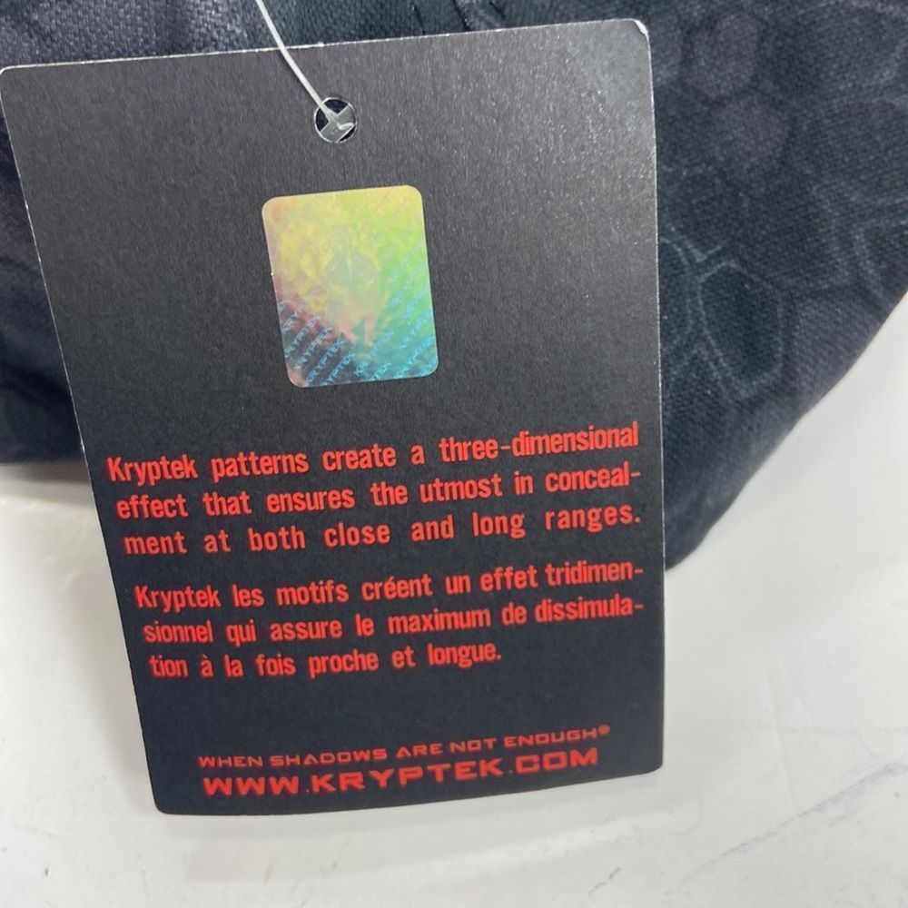 Kryptek Adjustable Black Cap. New - image 7